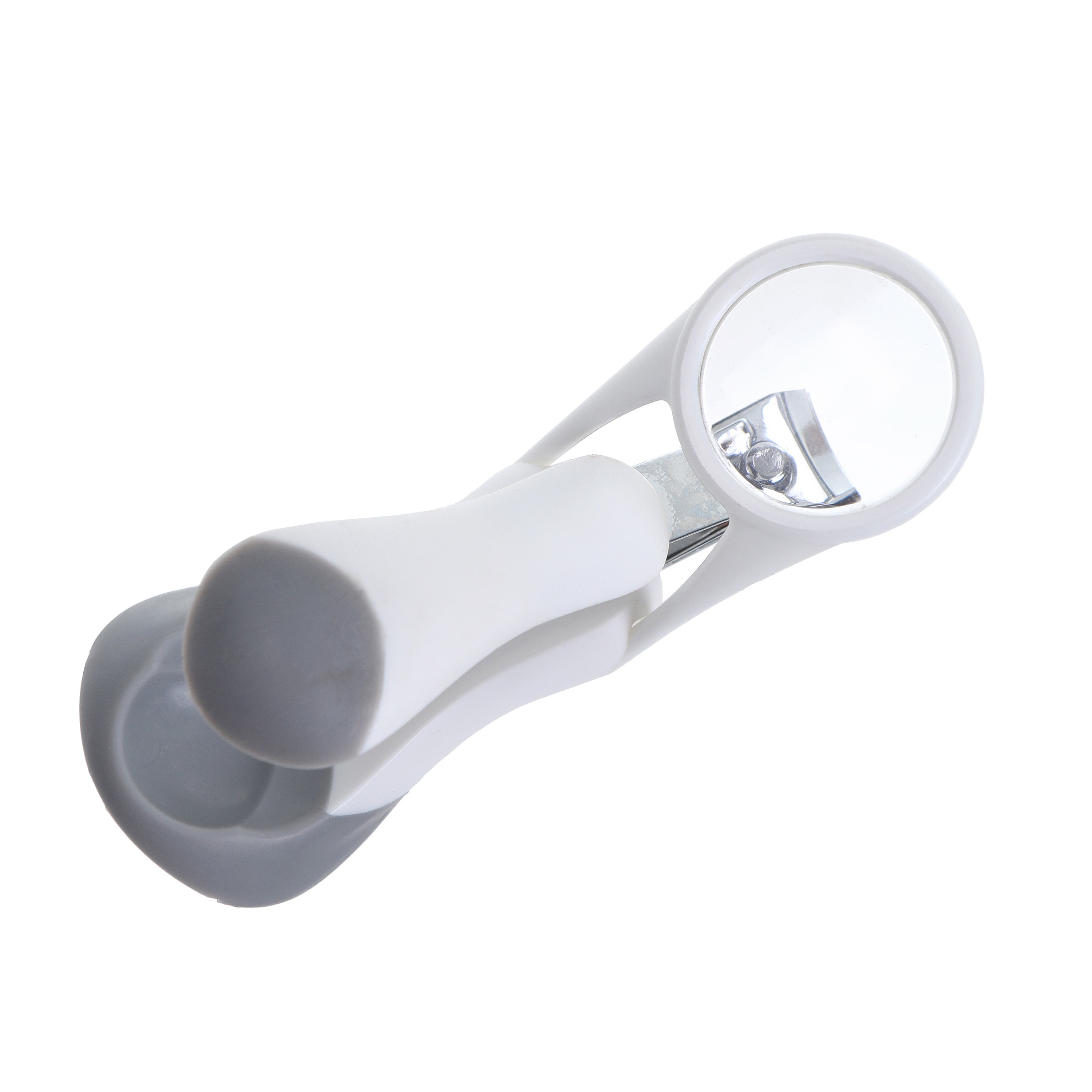 Nail Clippers with Magnifying Glass - Blue