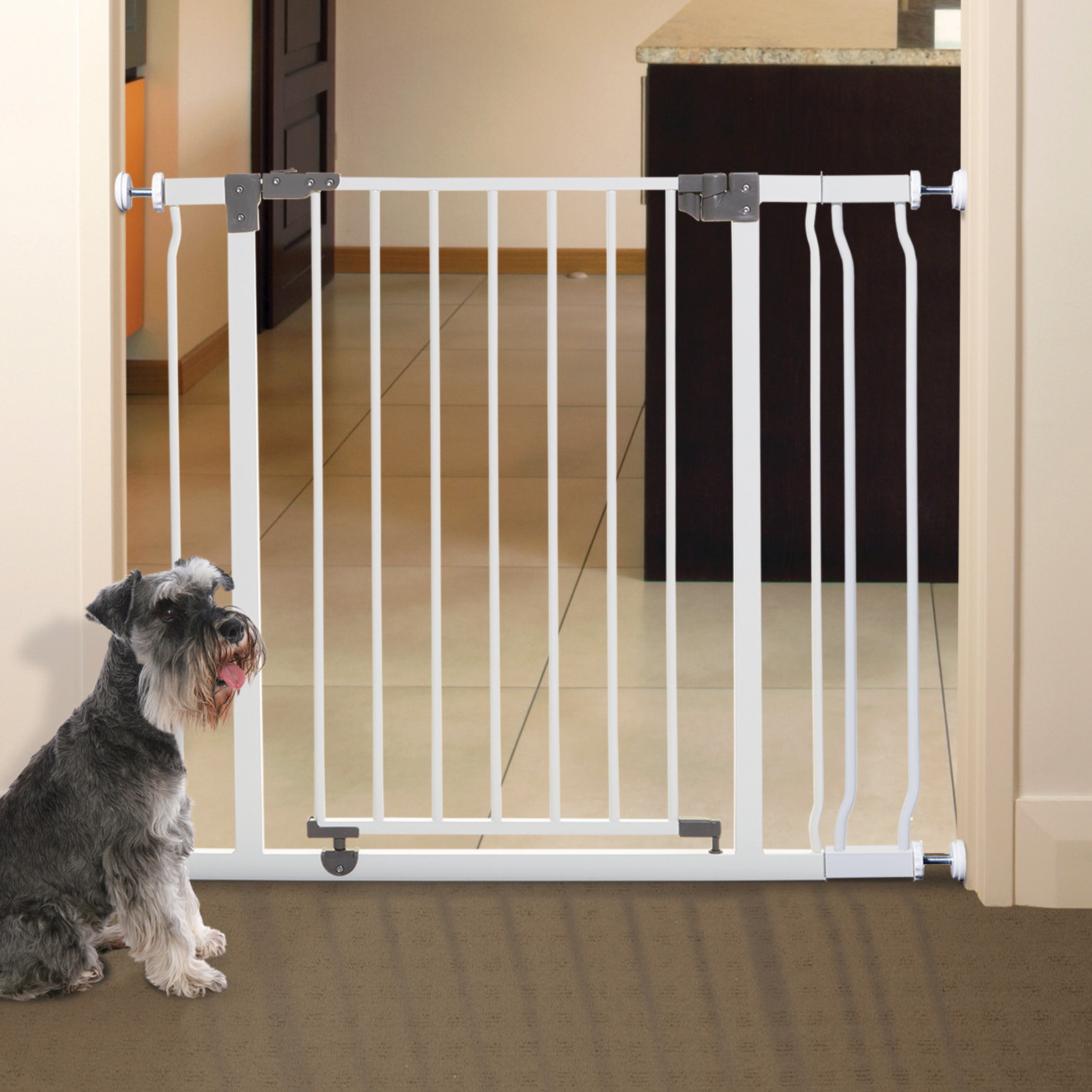 LIBERTY GATE COMBO PACK - WHITE (includes 1 x 3.5" extension)